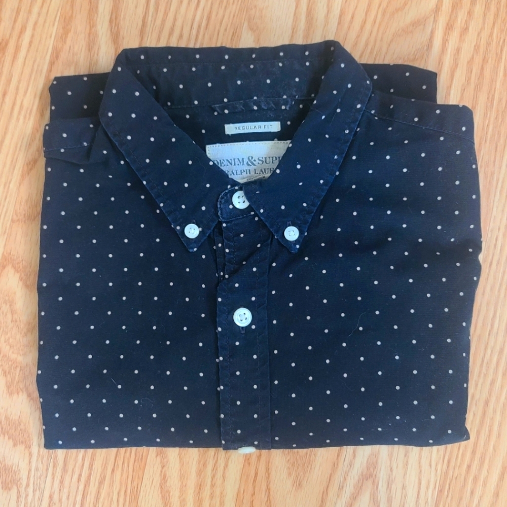 Ralph lauren denim & supply mens short sleeved button up